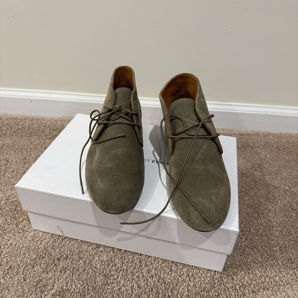 Isabel Marant Suede Velvet Boots - NEW IN BOX - Picture 3 of 10